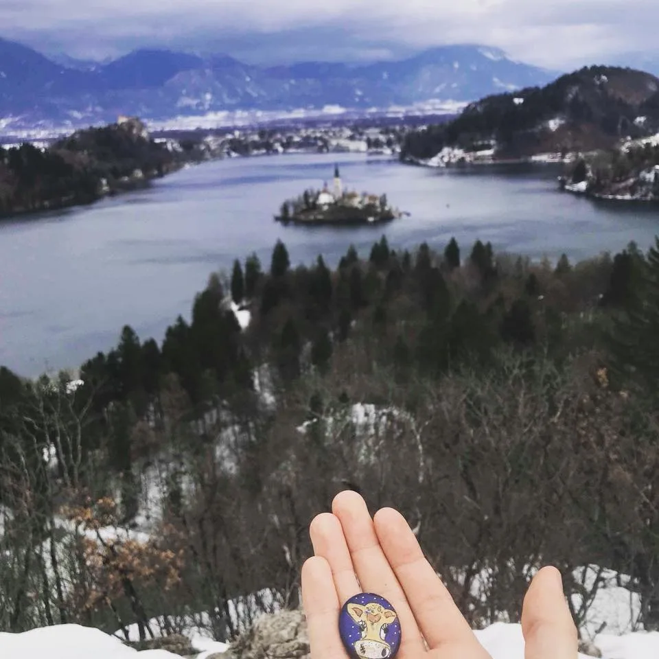 Hazelnut in Lake Bled