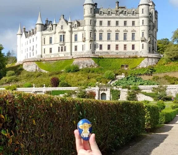 Ruth in Dunrobin Castle